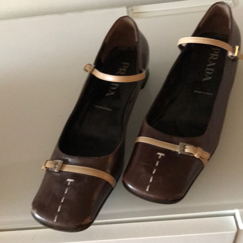 Prada Leather Heels
